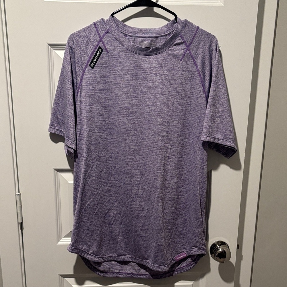 Men's Short Sleeve Performance Tee - Purple